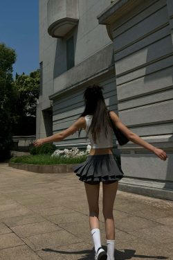 Abbie Pleated Mini Skirt - Y2K Summer Grunge, 90s Retro, Pastel Goth, Y2K Party & Club
