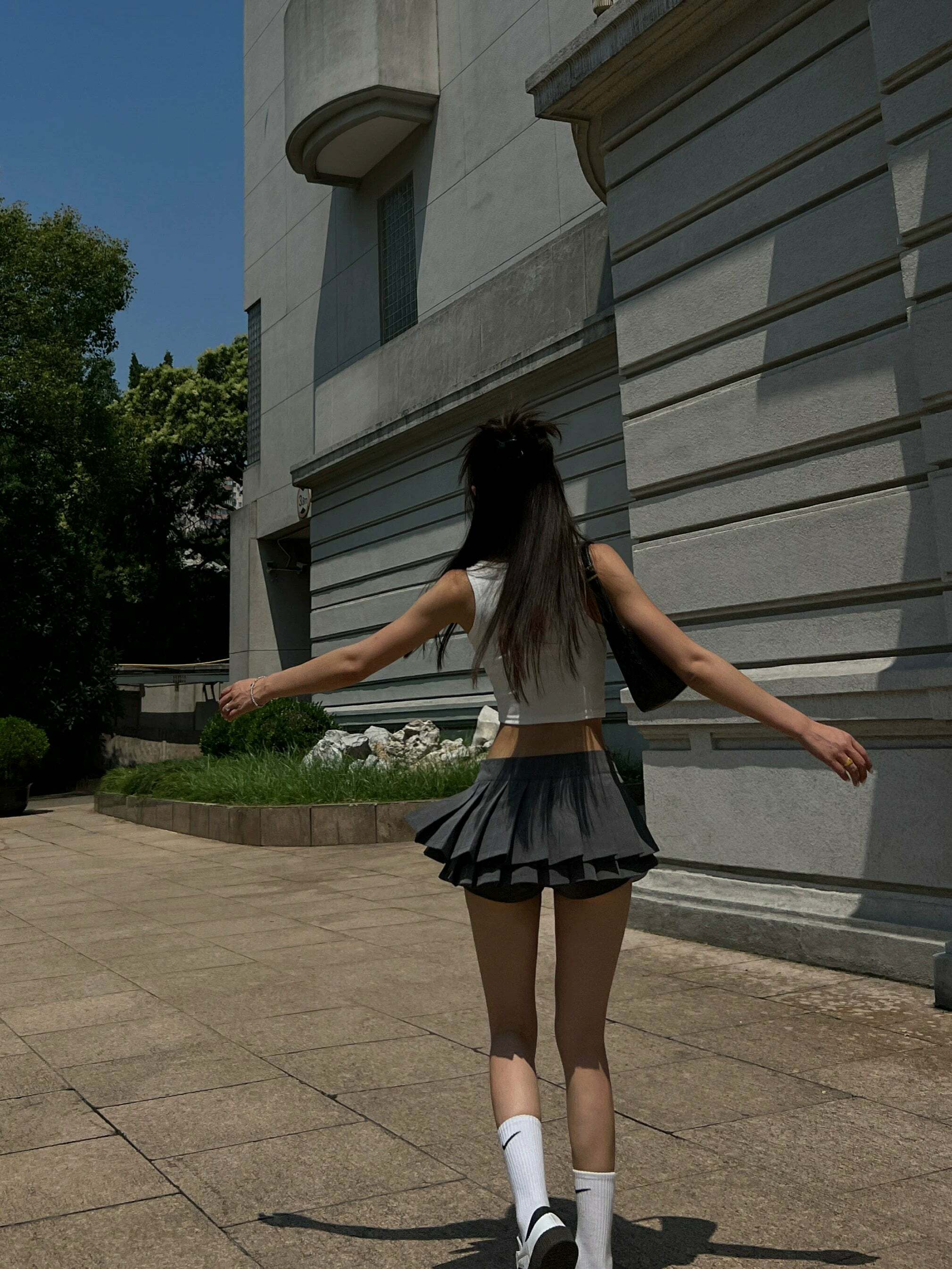 Abbie Pleated Mini Skirt - Y2K Summer Grunge, 90s Retro, Pastel Goth, Y2K Party & Club
