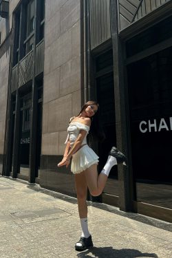 Abbie Pleated Mini Skirt - Y2K Summer Grunge, 90s Retro, Pastel Goth, Y2K Party & Club