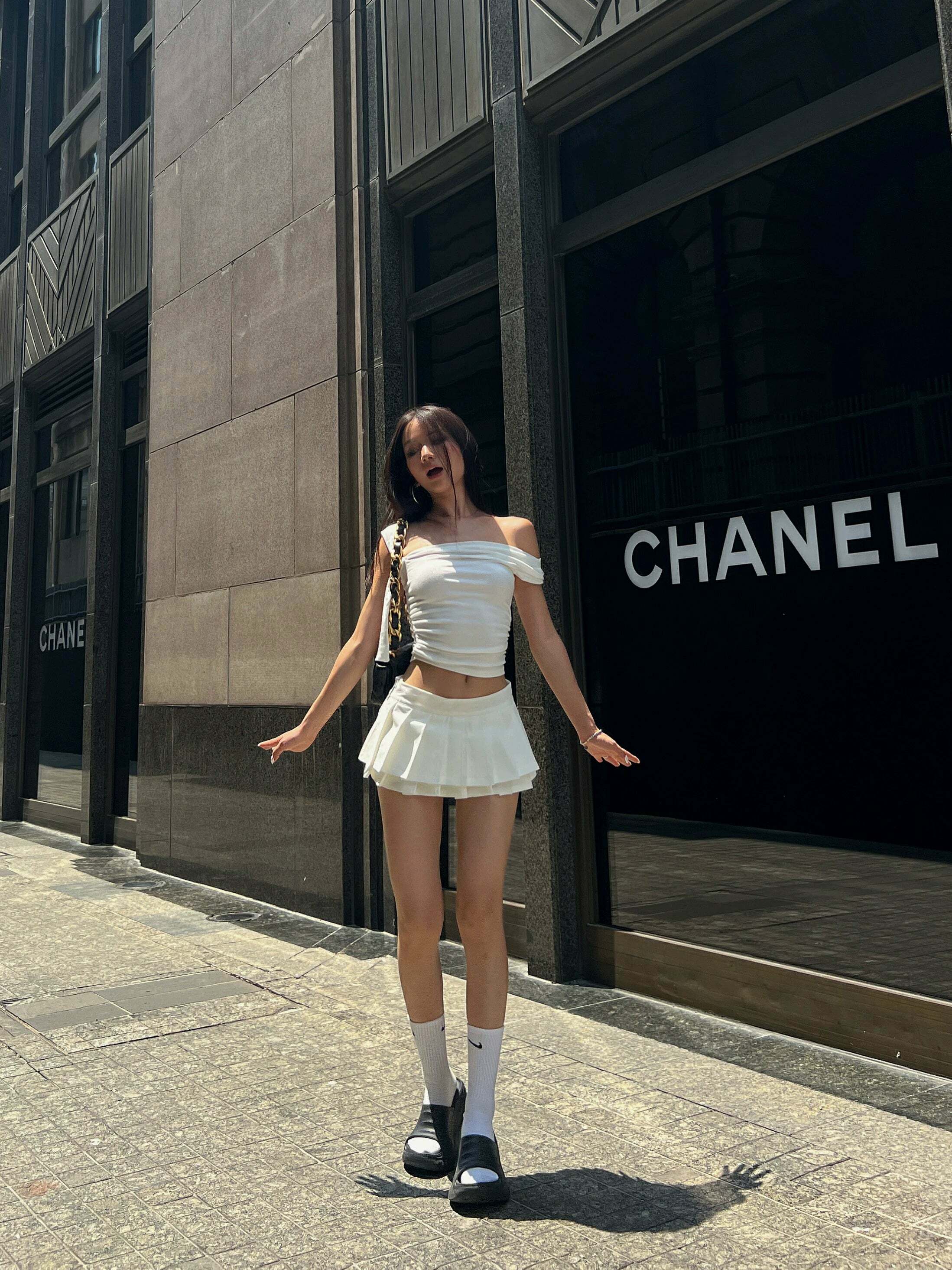 Abbie Pleated Mini Skirt - Y2K Summer Grunge, 90s Retro, Pastel Goth, Y2K Party & Club