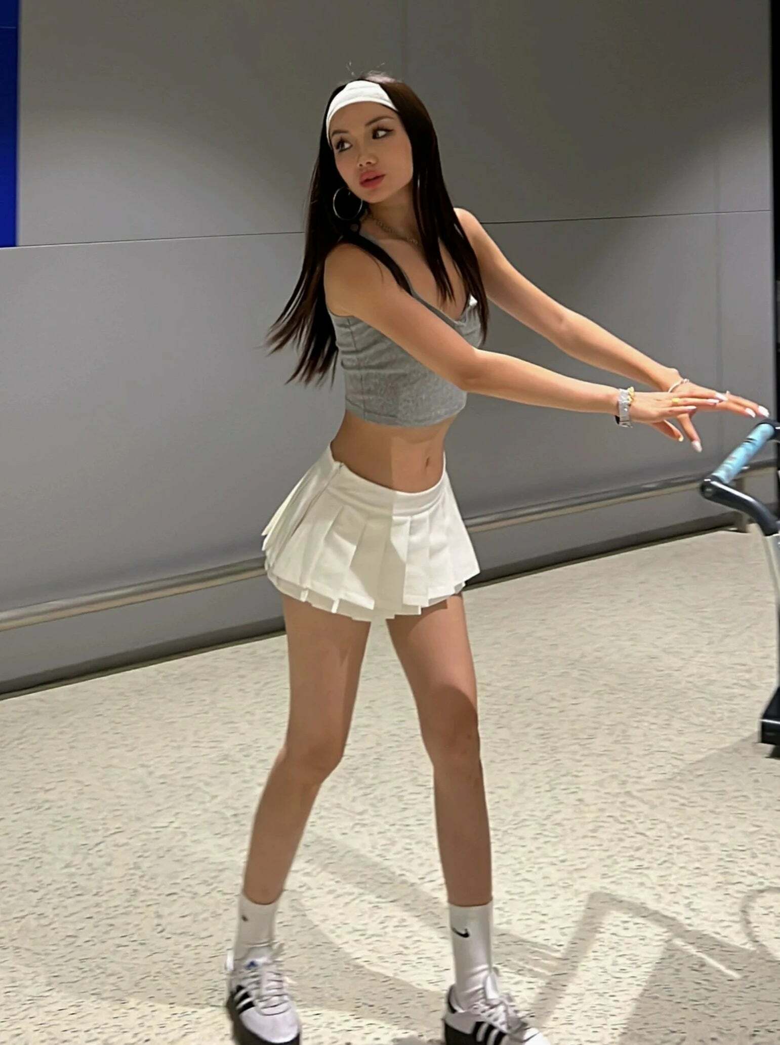 Abbie Pleated Mini Skirt - Y2K Summer Grunge, 90s Retro, Pastel Goth, Y2K Party & Club