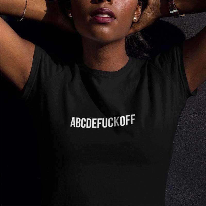 Abc Shirt - Y2K Summer Grunge & 90s Fashion Outfit, Retro Y2K Top, Baby Tees, Y2K