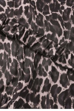 Ahria Mesh Leopard Maxi Skirt - Y2K Summer Grunge Outfit, 90s Fashion, Retro Style