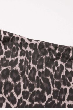 Ahria Mesh Leopard Maxi Skirt - Y2K Summer Grunge Outfit, 90s Fashion, Retro Style