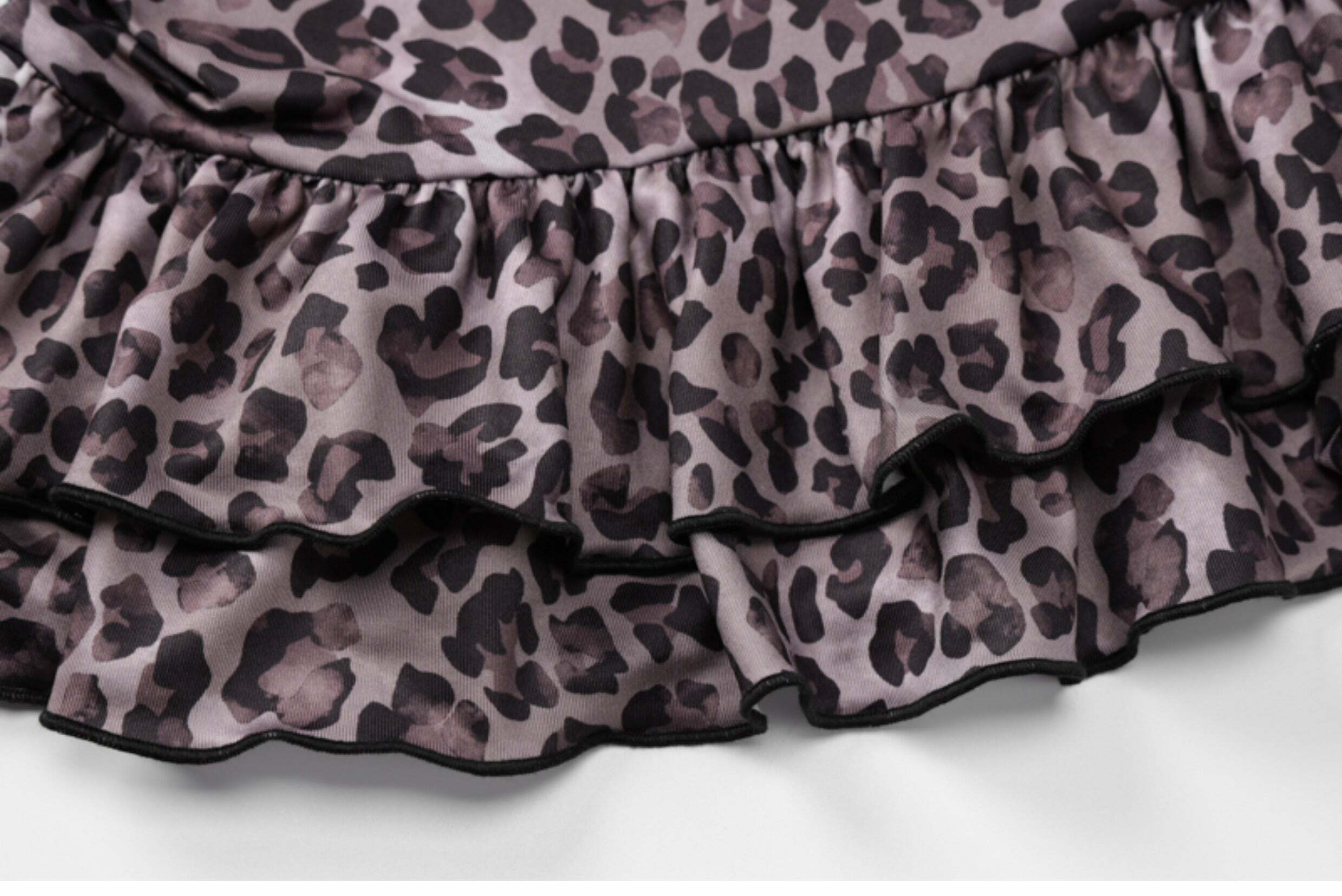 Aleen Leopard Mini Dress - Y2K Summer Grunge Outfit, 90s Fashion, Retro Style, Y2K Party Look