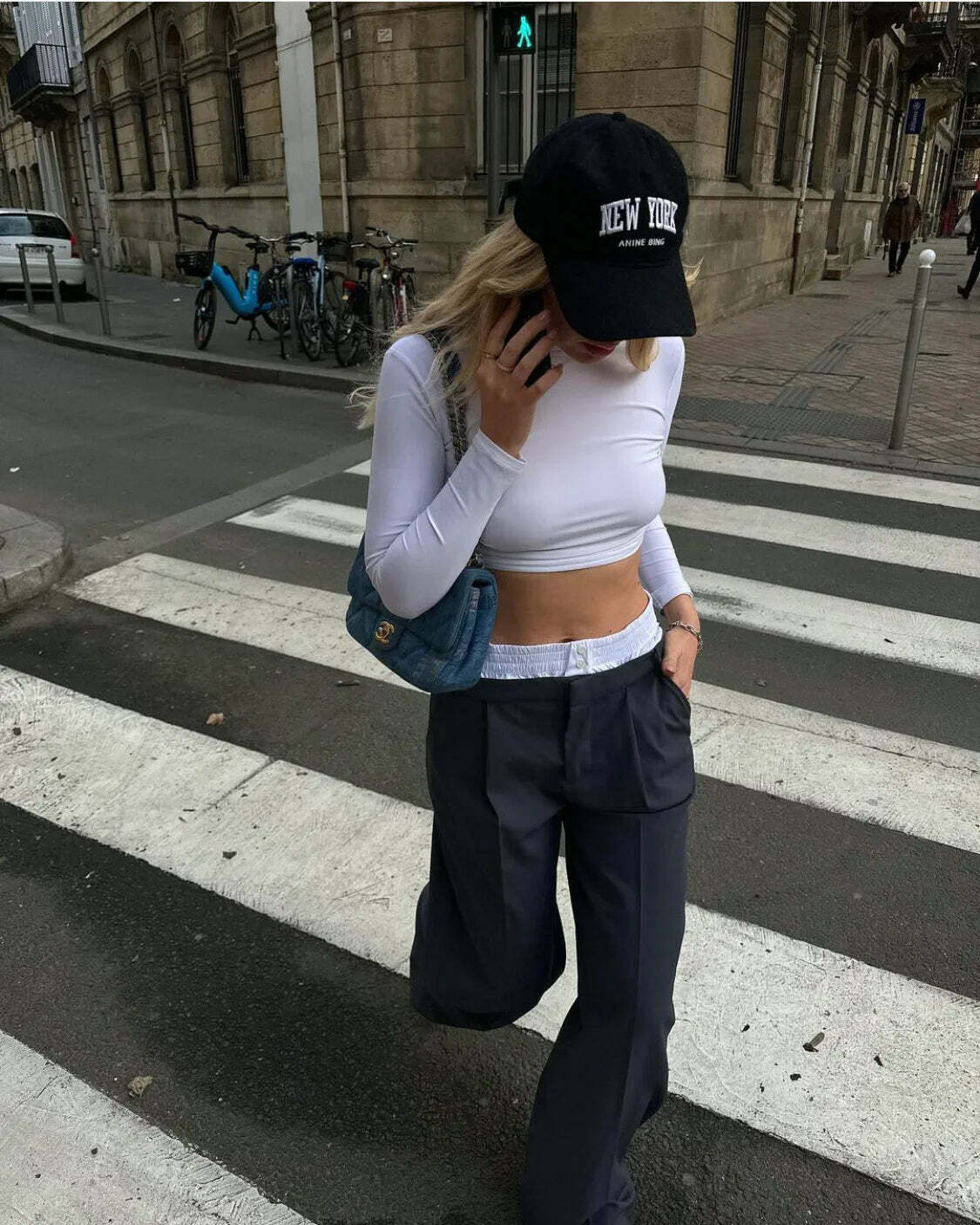 Alessa Straight Trousers - Y2K Summer, 90s Grunge, Retro Style, Y2K Club & Party Outfits