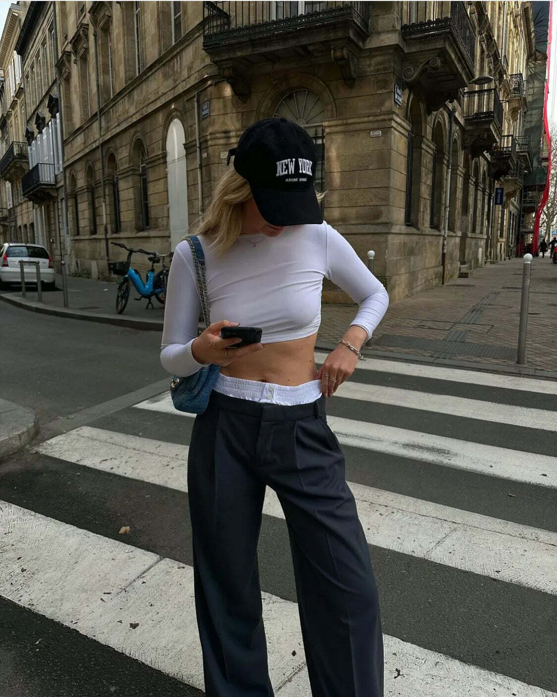 Alessa Straight Trousers - Y2K Summer, 90s Grunge, Retro Style, Y2K Club & Party Outfits