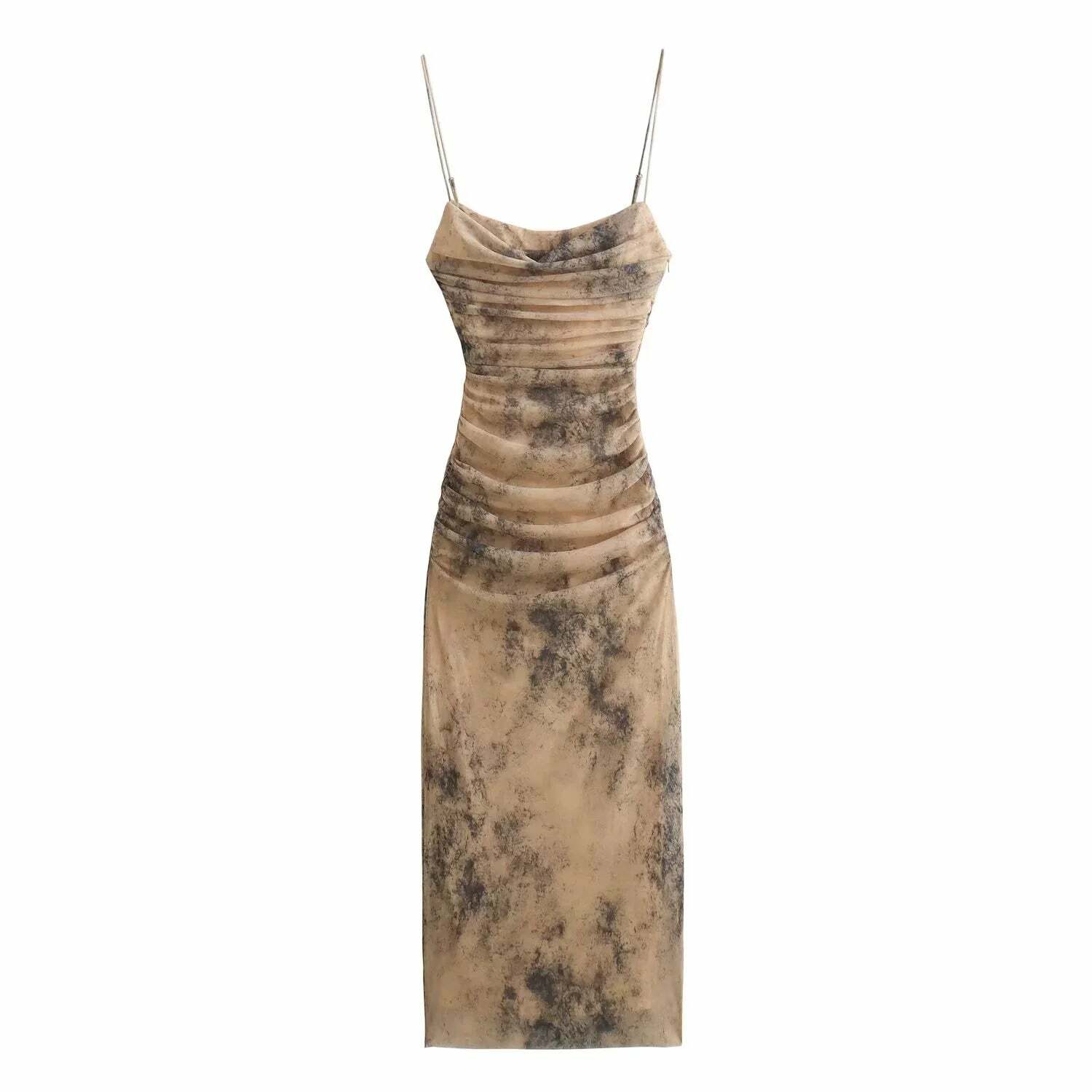 Alexah Mesh Maxi Dress - Y2K Summer, 90s Grunge, Retro Style, Y2K Party & Club Outfits
