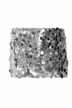 Alise Sequin Mini Skirt - Y2K Summer, 90s Grunge, Retro Party, Pastel Goth, Y2K Club