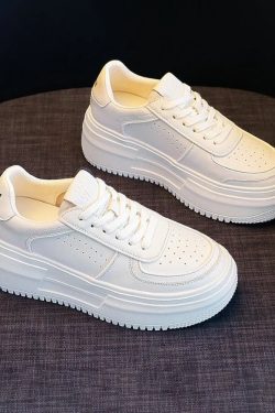 All White Sneakers Womens - Y2K Summer & 90s Fashion, Grunge, Retro, Hip Hop, Pastel Goth Styles