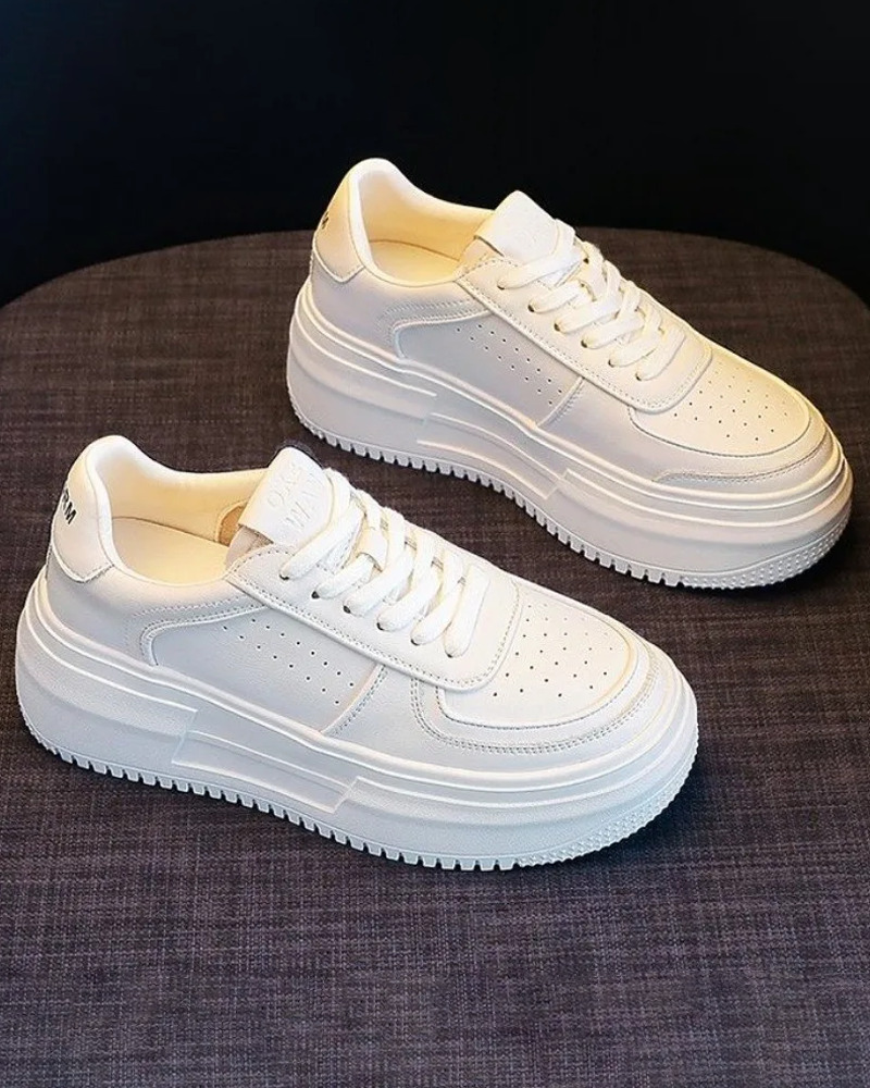 All White Sneakers Womens - Y2K Summer & 90s Fashion, Grunge, Retro, Hip Hop, Pastel Goth Styles