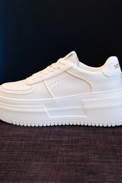 All White Sneakers Womens - Y2K Summer & 90s Fashion, Grunge, Retro, Hip Hop, Pastel Goth Styles
