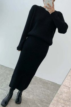 Anaia Knit Skirt Set - Y2K Summer Outfit, 90s Fashion, Grunge, Retro Style, Y2K Party Look