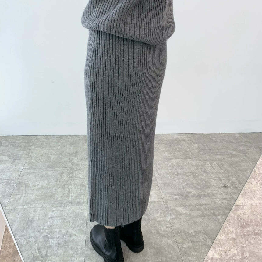 Anaia Knit Skirt Set - Y2K Summer Outfit, 90s Fashion, Grunge, Retro Style, Y2K Party Look