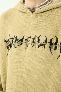Anatomicouture Sherpa Hooded Jacket - Y2K Grunge, 90s Retro, Pastel Goth, Summer & Party Outfits