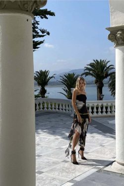 Aneesa Floral Strapless Dress - Y2K Summer, 90s Grunge, Retro Party Outfit, Pastel Goth Style