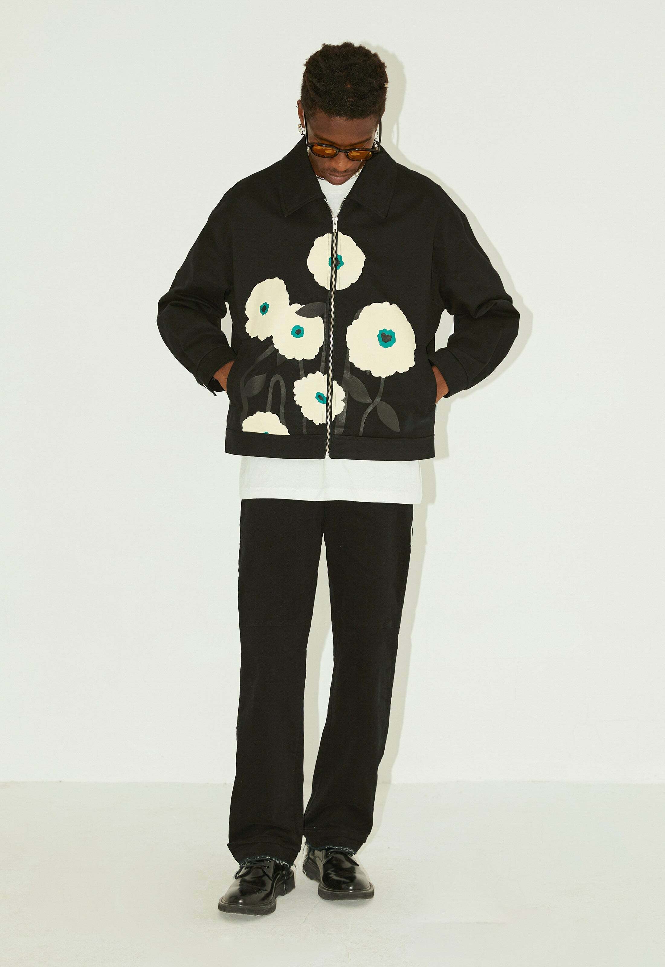 Anemone Y2K Summer Jacket - 90s Grunge, Retro, Pastel Goth, Y2K Club & Party Outfits