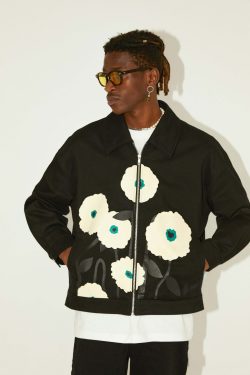 Anemone Y2K Summer Jacket - 90s Grunge, Retro, Pastel Goth, Y2K Club & Party Outfits