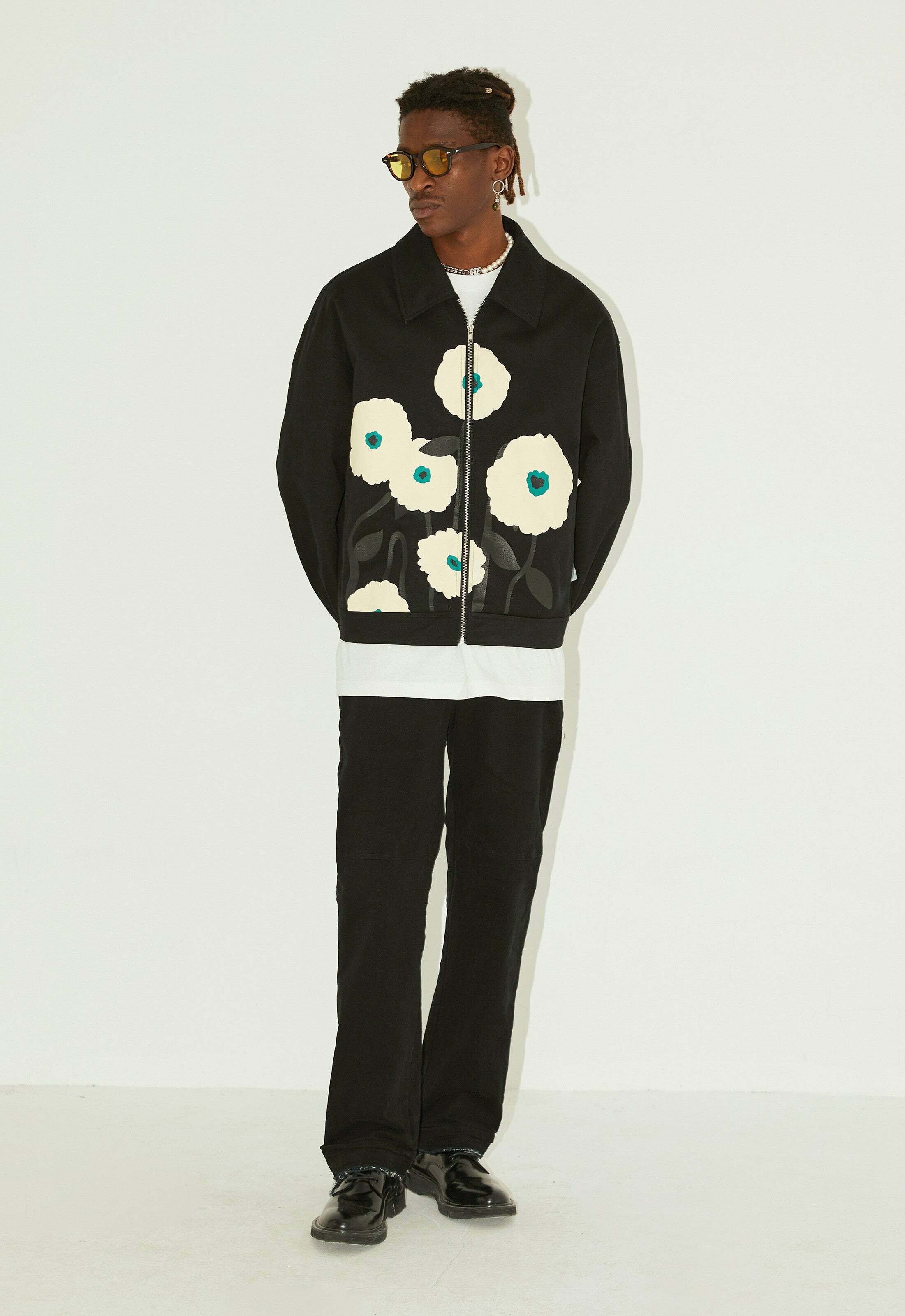 Anemone Y2K Summer Jacket - 90s Grunge, Retro, Pastel Goth, Y2K Club & Party Outfits