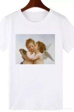 Angels United Y2K Baby Tee - Retro 90s Grunge, Summer Outfits, Popstar & Club Fashion