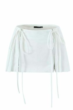 Angie Strappy Mini Skirt - Y2K Summer Grunge Outfit, 90s Fashion, Retro Goth, Y2K Party Look