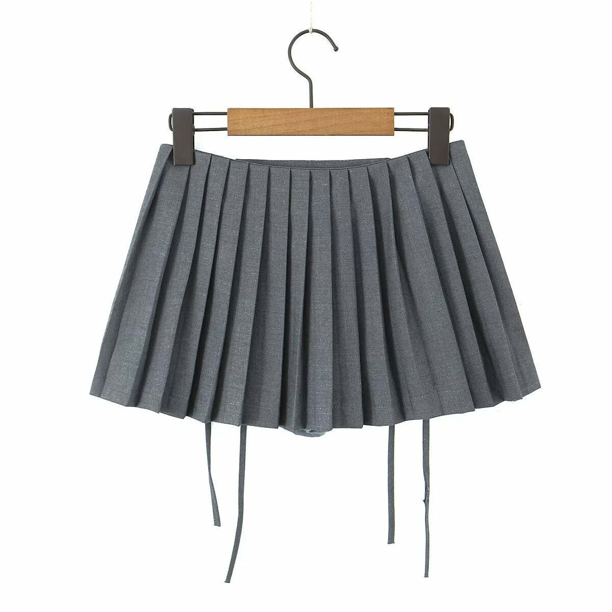 Angie Strappy Mini Skirt - Y2K Summer Grunge Outfit, 90s Fashion, Retro Goth, Y2K Party Look