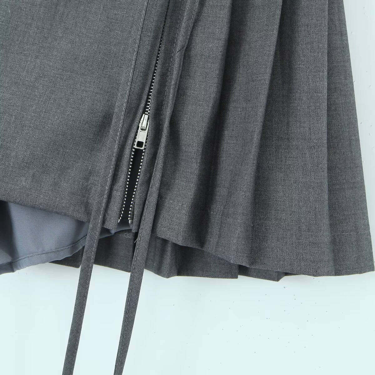 Angie Strappy Mini Skirt - Y2K Summer Grunge Outfit, 90s Fashion, Retro Goth, Y2K Party Look