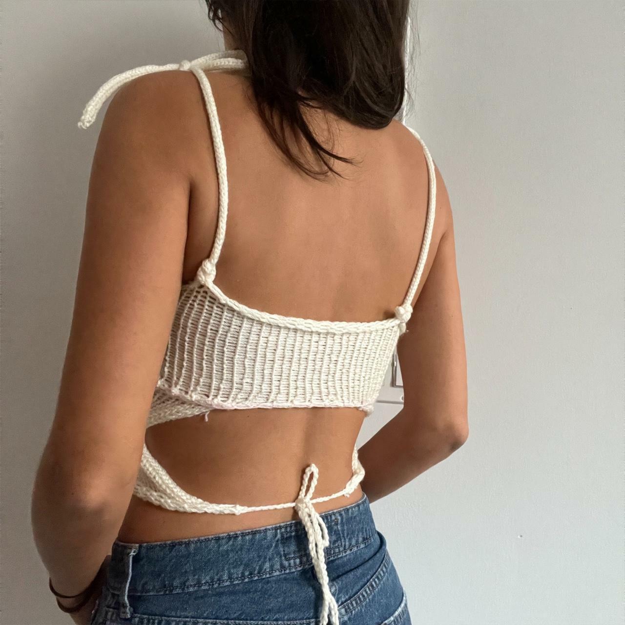 Annelyse Crochet Top - Y2K Summer Grunge, 90s Retro, Pastel Goth, Y2K Party & Club Outfits