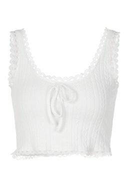 Anylah Lace Top - Y2K Summer Grunge, 90s Fashion, Retro Style, Pastel Goth, Y2K Party Outfit