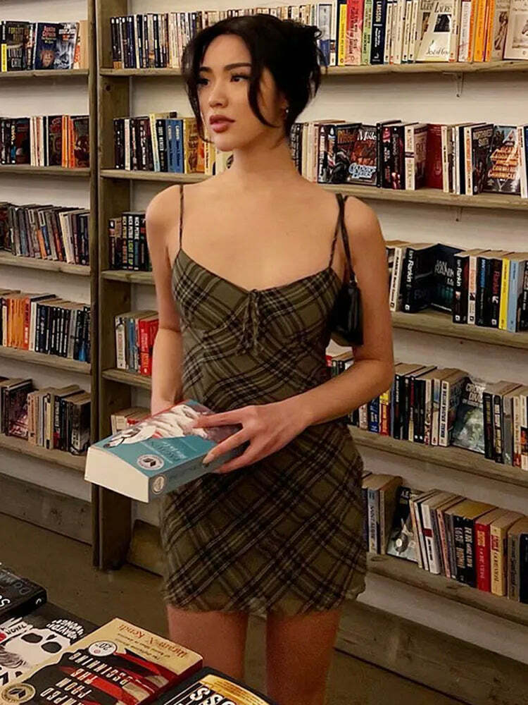 Ashley Mini Dress - Y2K Summer Grunge Outfit, 90s Fashion, Retro Style, Y2K Party & Club Look