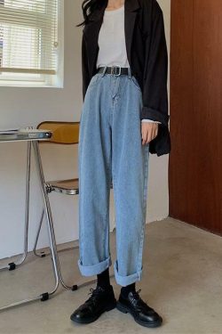 Astoria Wide Leg Jeans - Y2K Summer Grunge, 90s Retro, Pastel Goth, and Hip Hop Fashion