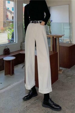 Astoria Wide Leg Jeans - Y2K Summer Grunge, 90s Retro, Pastel Goth, and Hip Hop Fashion