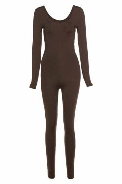 Aurea Backless Jumpsuit - Y2K Summer, 90s Grunge, Retro Style, Y2K Party & Club Out