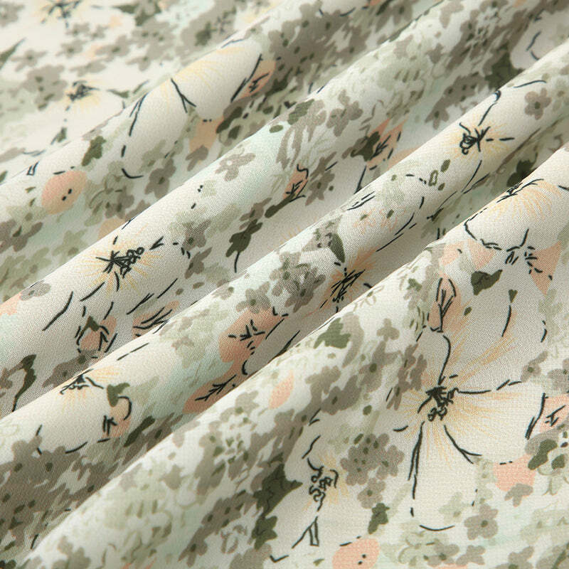 Ayesha Floral Midi Skirt - Y2K Summer Outfit, 90s Fashion, Grunge, Retro Style, Pastel Goth