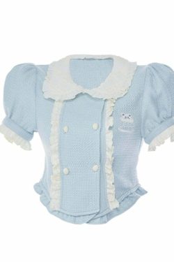 Baby Blue Dollette Y2K Skirt Set - 90s Grunge Summer Outfit, Retro Y2K Fashion