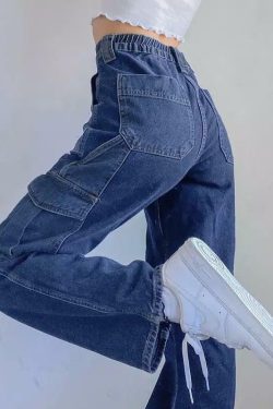 Billie Baggy Jeans - Y2K Summer & 90s Grunge Fashion, Retro Hip Hop, Y2K Club & Party Outfits