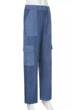 Billie Baggy Jeans - Y2K Summer & 90s Grunge Fashion, Retro Hip Hop, Y2K Club & Party Outfits