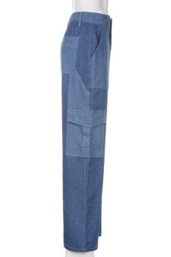 Billie Baggy Jeans - Y2K Summer & 90s Grunge Fashion, Retro Hip Hop, Y2K Club & Party Outfits