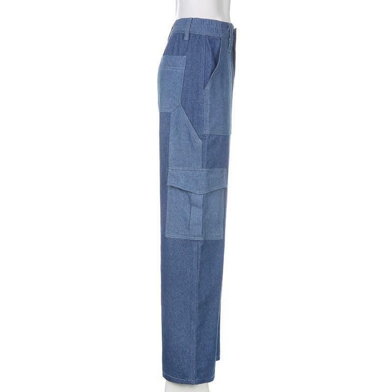 Billie Baggy Jeans - Y2K Summer & 90s Grunge Fashion, Retro Hip Hop, Y2K Club & Party Outfits