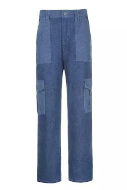 Billie Baggy Jeans - Y2K Summer & 90s Grunge Fashion, Retro Hip Hop, Y2K Club & Party Outfits
