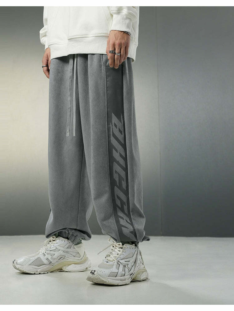 BJHG 'Regardless' Sweatpants - Y2K Grunge, 90s Retro, Summer Outfits, Gothic Y2K Fashion