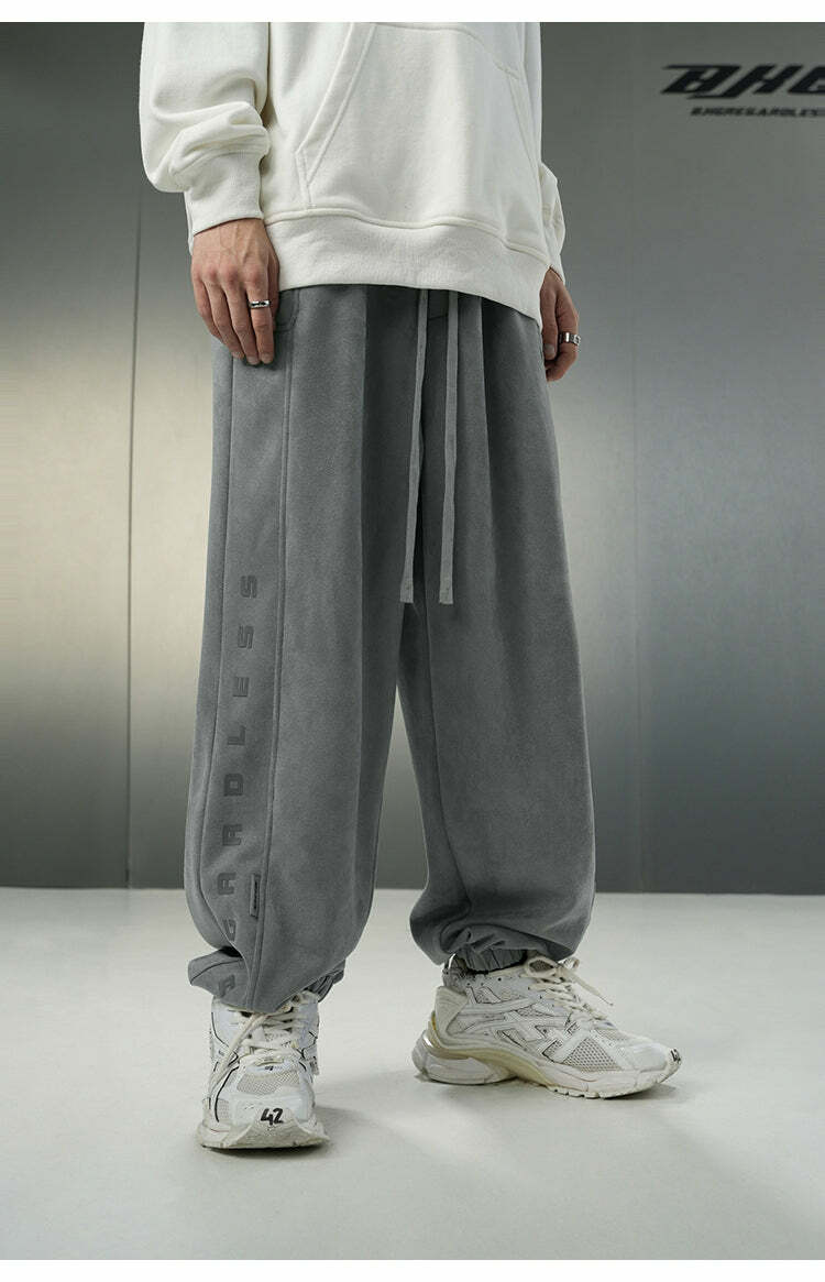 BJHG 'Regardless' Sweatpants - Y2K Grunge, 90s Retro, Summer Outfits, Gothic Y2K Fashion