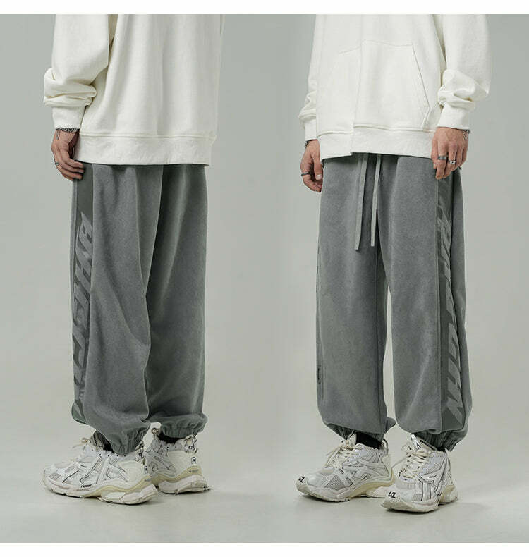 BJHG 'Regardless' Sweatpants - Y2K Grunge, 90s Retro, Summer Outfits, Gothic Y2K Fashion