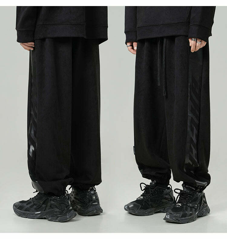 BJHG 'Regardless' Sweatpants - Y2K Grunge, 90s Retro, Summer Outfits, Gothic Y2K Fashion