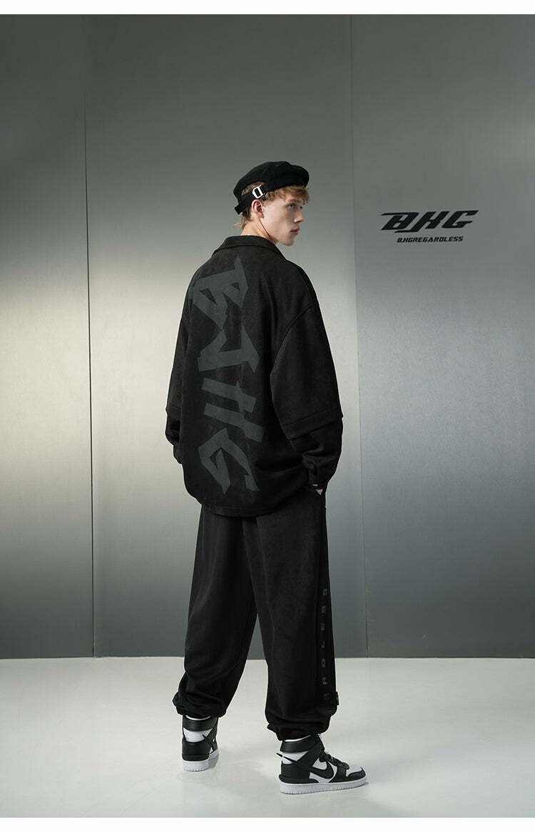 BJHG 'Regardless' Sweatpants - Y2K Grunge, 90s Retro, Summer Outfits, Gothic Y2K Fashion