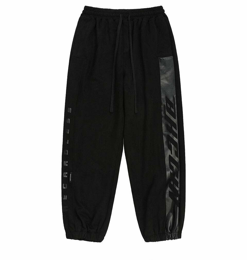 BJHG 'Regardless' Sweatpants - Y2K Grunge, 90s Retro, Summer Outfits, Gothic Y2K Fashion