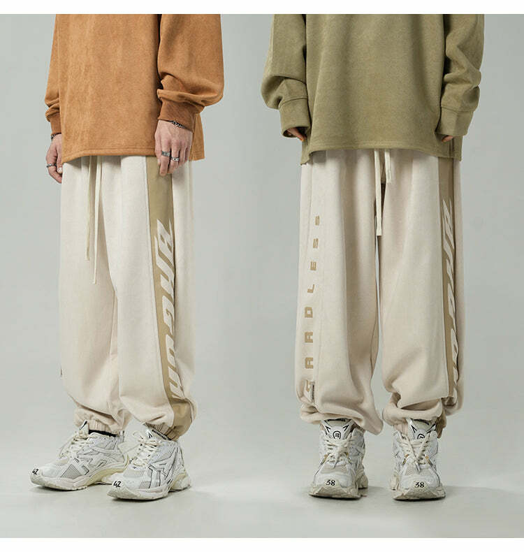 BJHG 'Regardless' Sweatpants - Y2K Grunge, 90s Retro, Summer Outfits, Gothic Y2K Fashion