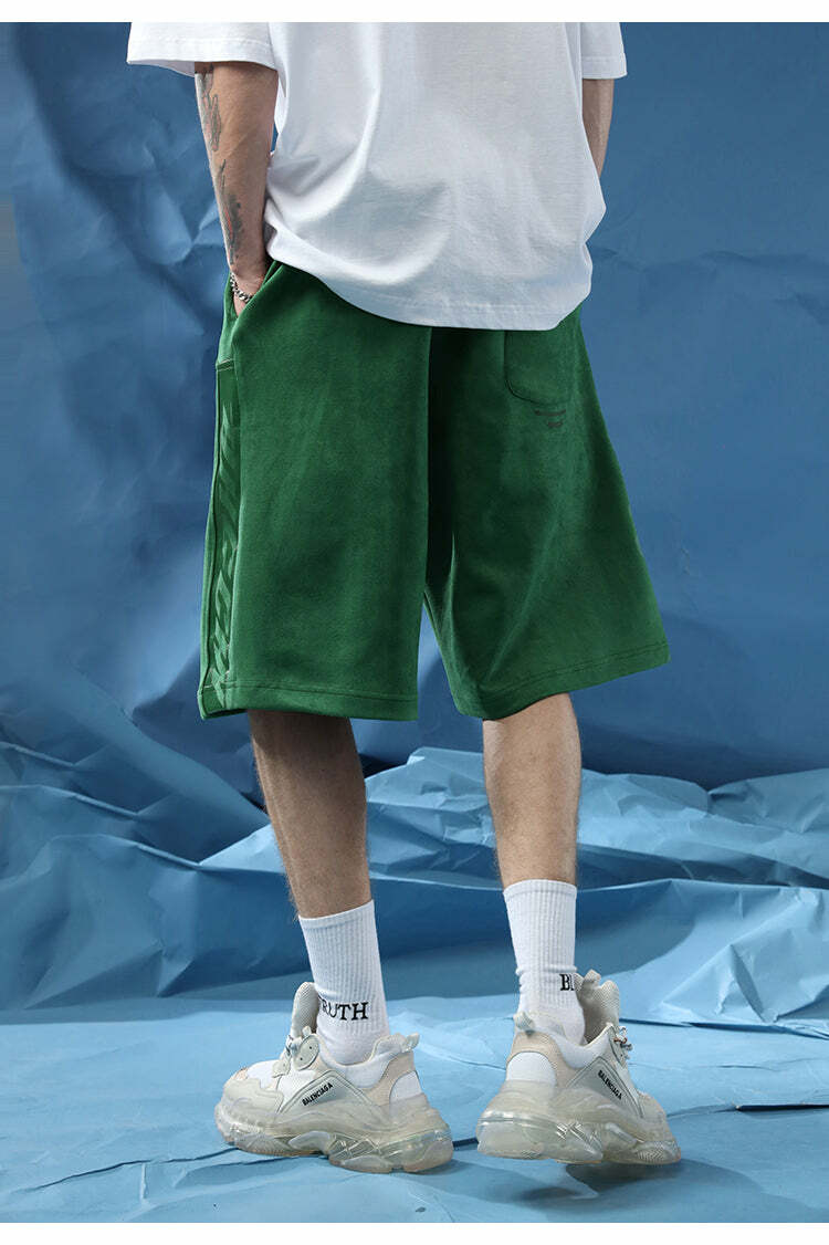 BJHG 'Regardless' Y2K Grunge Basketball Shorts - 90s Retro Summer Outfit for Women