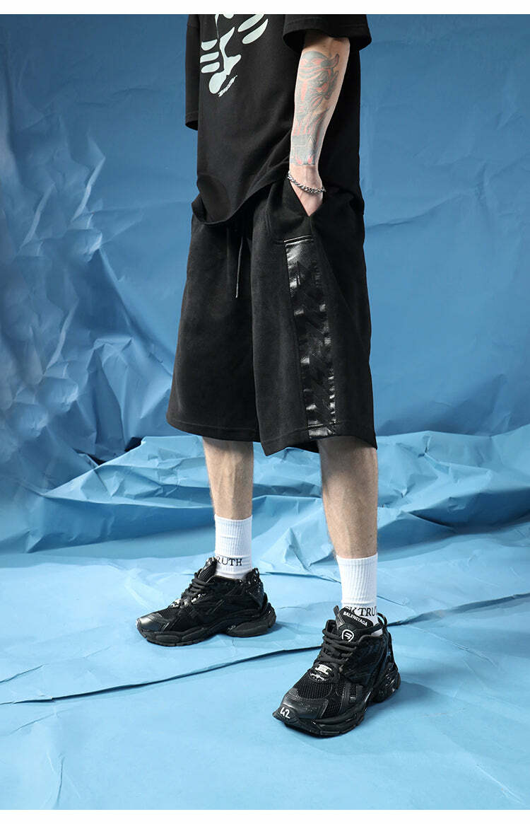BJHG 'Regardless' Y2K Grunge Basketball Shorts - 90s Retro Summer Outfit for Women