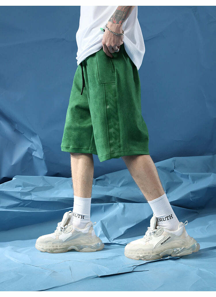BJHG 'Regardless' Y2K Grunge Basketball Shorts - 90s Retro Summer Outfit for Women
